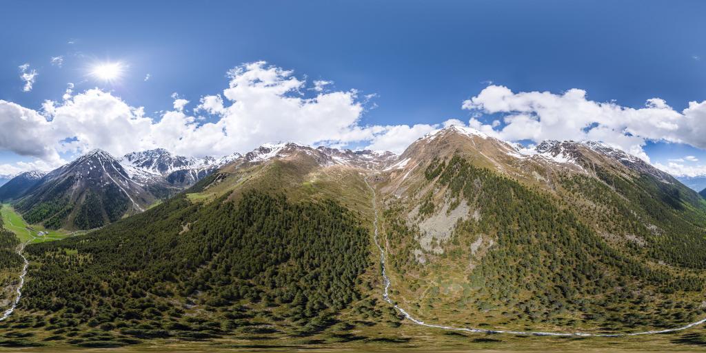 Kortscher Alm and Schlandrauntal